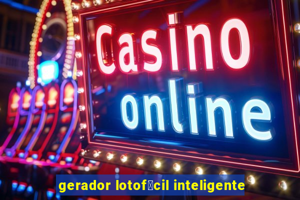 gerador lotof谩cil inteligente